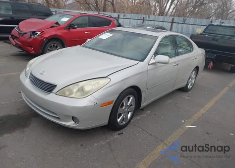 2005 Lexus Es 330 z USA, uszkodzony, nr VIN JTHBA30G755097985